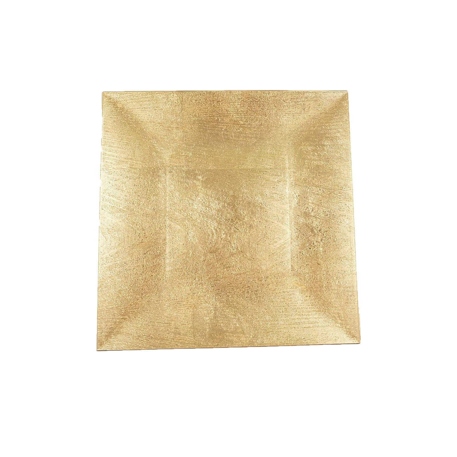 6-Pack Acrylic Charger Plates 12" Square Gold with Embossed Wood Grain - Boho Chic Dinner Party Decor Charger Tableware - Image 7